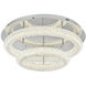Bowen 2 Light 26 inch Chrome Flush Mount Ceiling Light