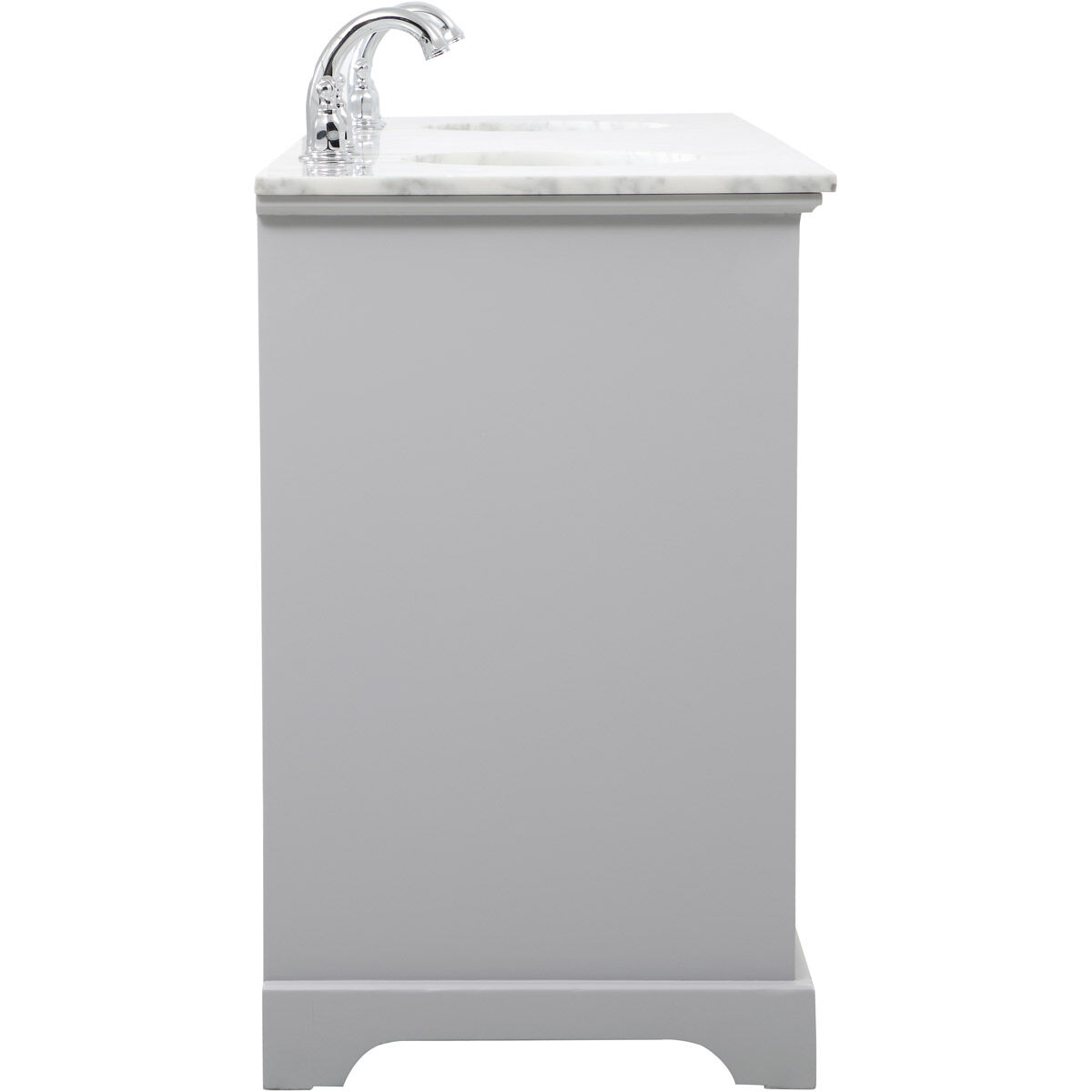 Americana 72 X 21.5 X 35 inch Grey Vanity Sink Set in Gray