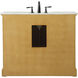 Americana 42 X 22 X 35 inch Natural Wood Vanity Sink Set