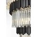 Willow 43 Light 59 inch Black Chandelier Ceiling Light