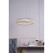 Monroe 18 inch Gold Pendant Ceiling Light