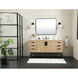 Eugene 60 X 22 X 33.5 inch Mango Wood Vanity Sink Set