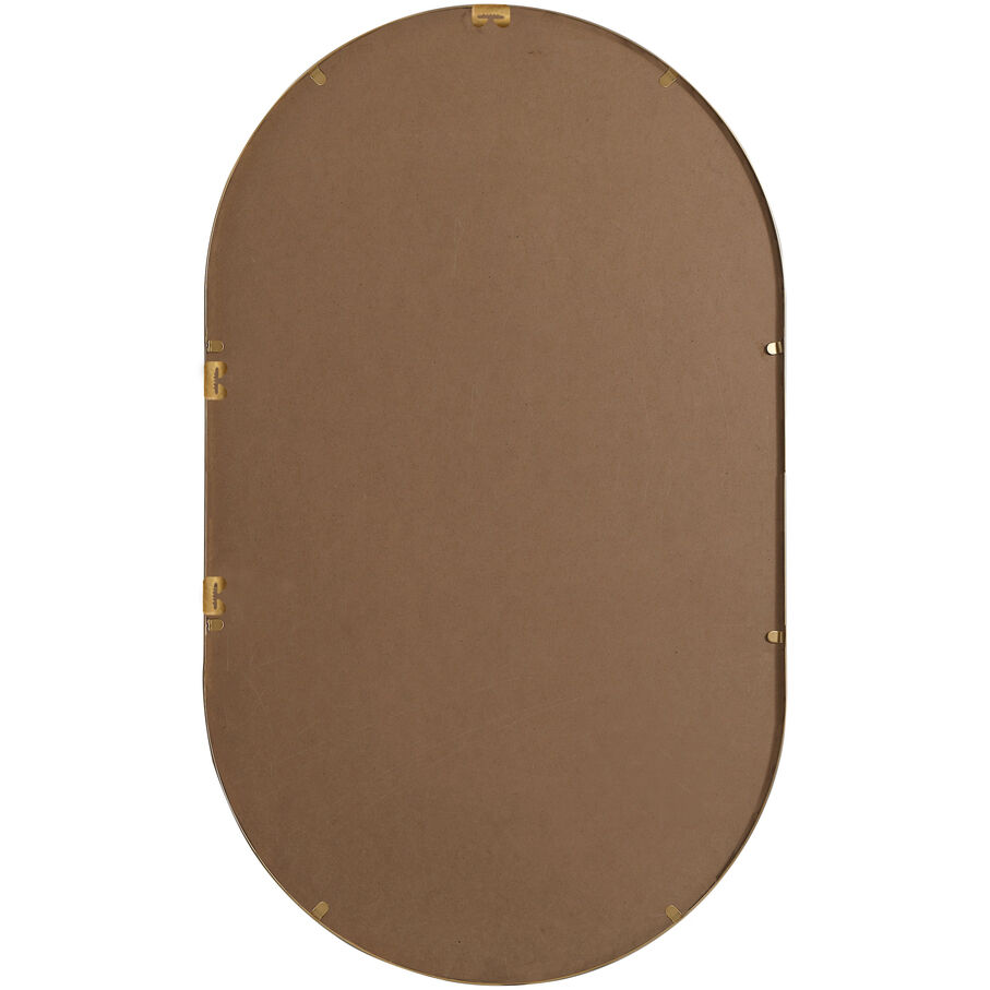 Asha 40 X 24 inch Brass Mirror in 24 x 40