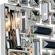 Picasso 2 Light 8 inch Chrome Wall Sconce Wall Light