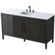Blakely 60 X 34 inch Chocolate Oak Bathroom Vanity Cabinet