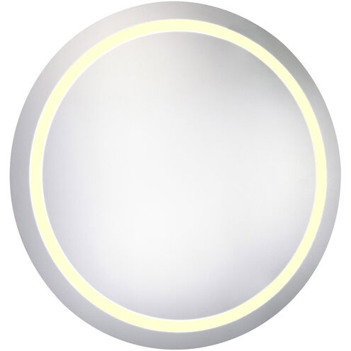 Nova 30 X 30 inch Lighted Wall Mirror in 3000K, Dimmable, 3000K, Round, Fog Free