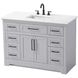 Remington 48 X 35 inch Grey Bathroom Vanity Cabinet