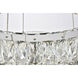 Monroe LED 24 inch Chrome Chandelier Ceiling Light