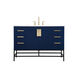 Eugene 48 X 22 X 34 inch Blue Vanity Sink Set