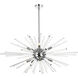Sienna 10 Light 42 inch Chrome Pendant Ceiling Light