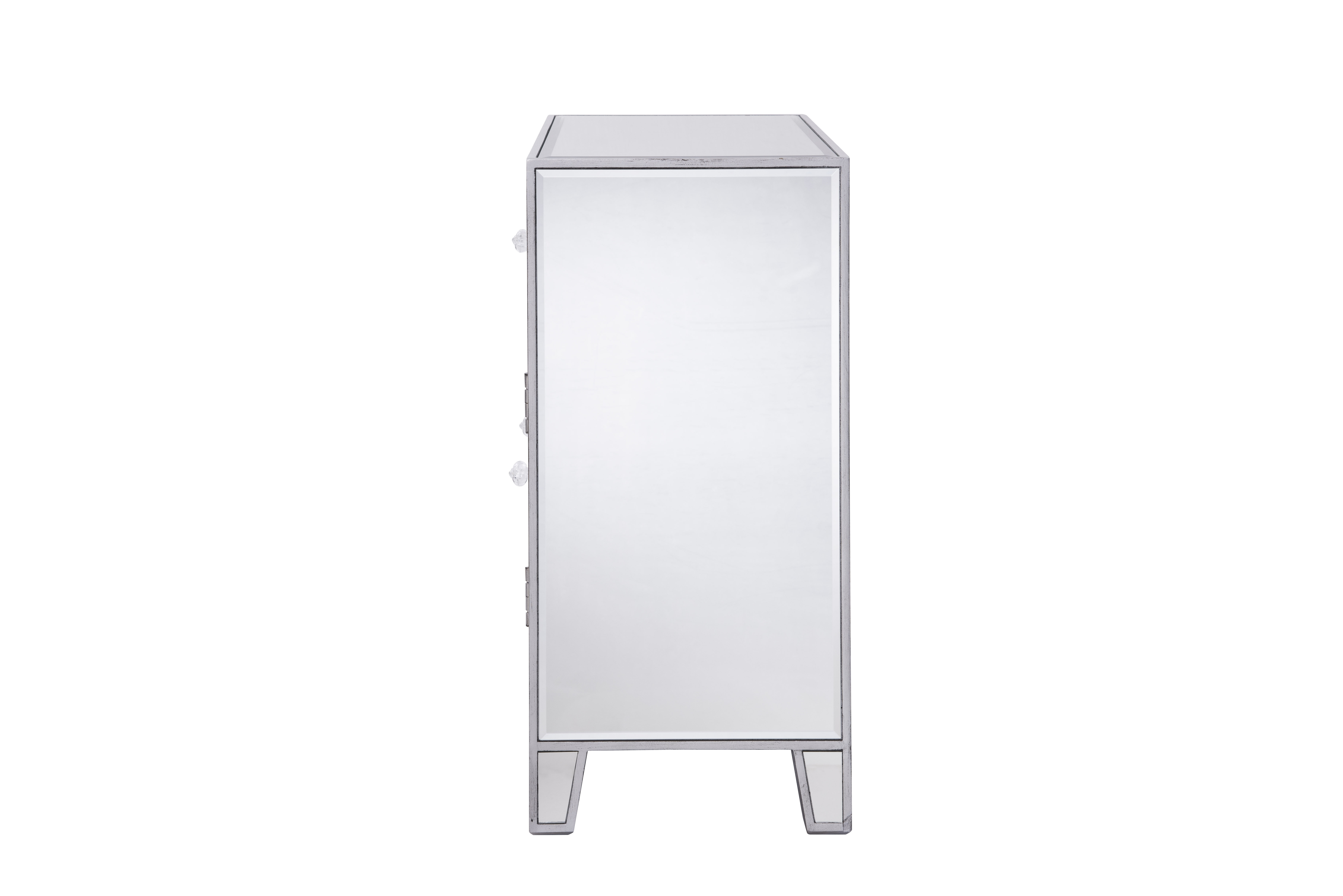 Contempo Silver Cabinet