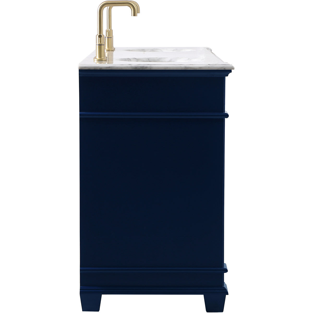 Wesley 72 X 22 X 35 inch Blue Vanity Sink Set