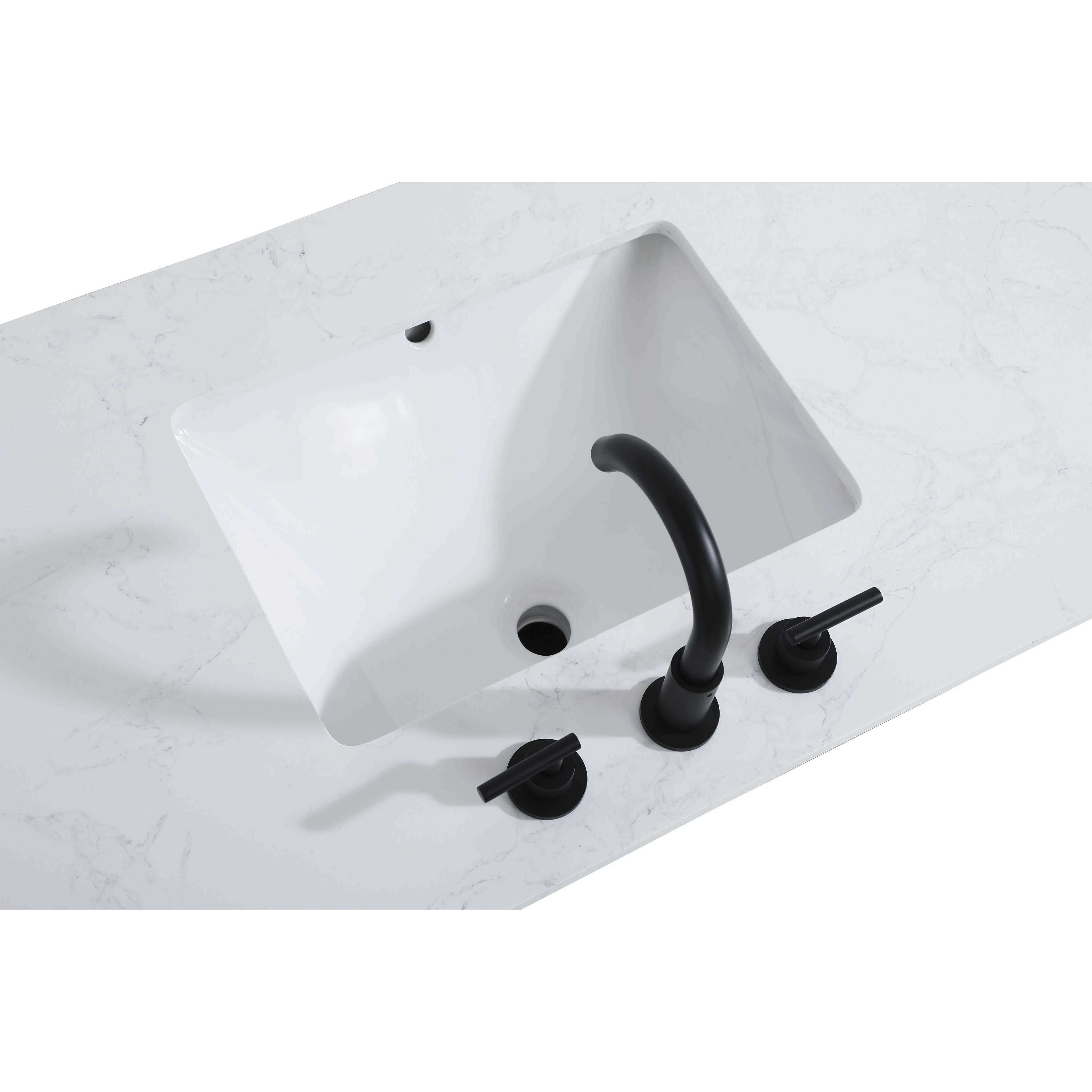 Millie 60 X 35 inch White Bathroom Vanity Cabinet