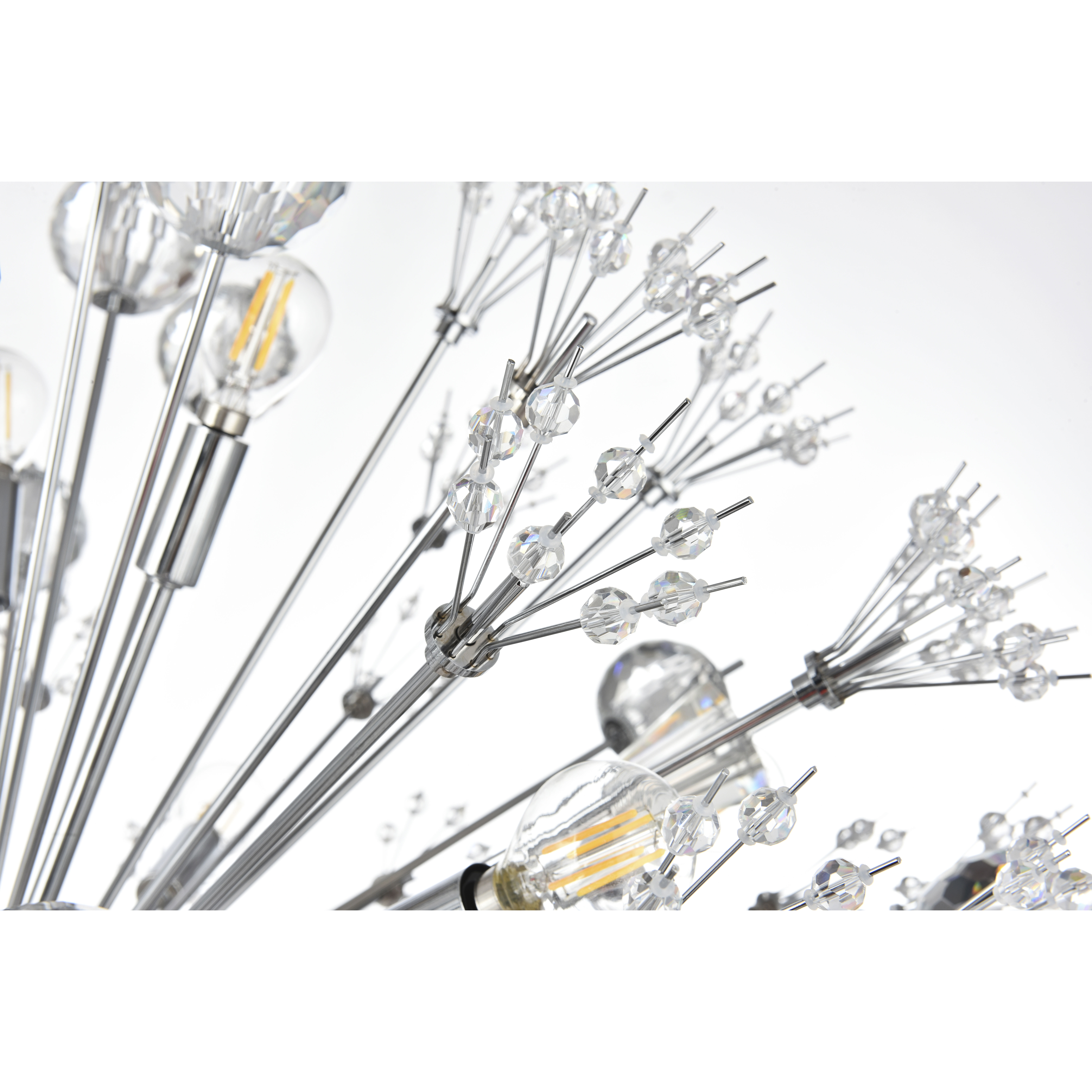 Vera 24 Light 38 inch Chrome Pendant Ceiling Light