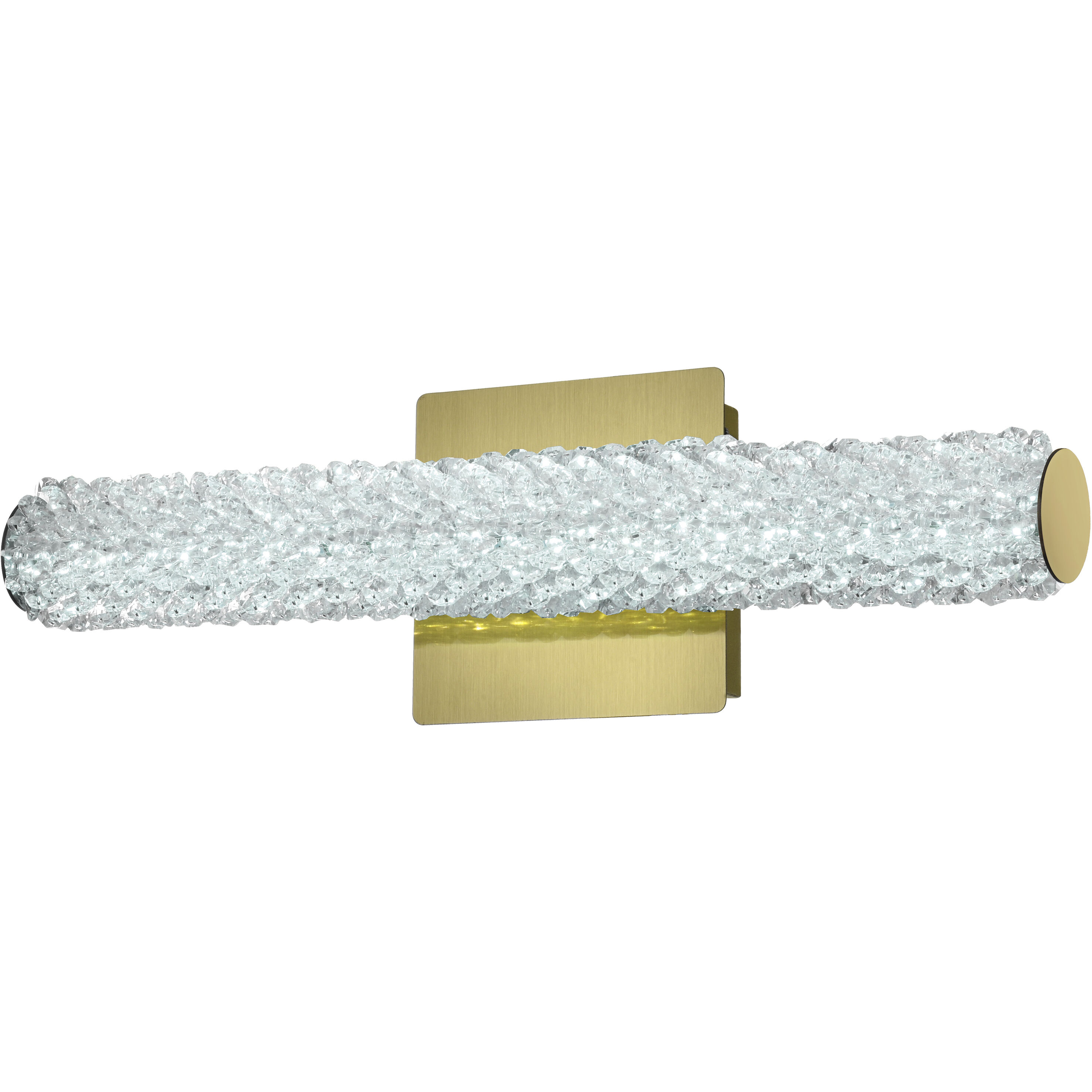 Bowen 1 Light 18 inch Satin Gold Wall Sconce Wall Light