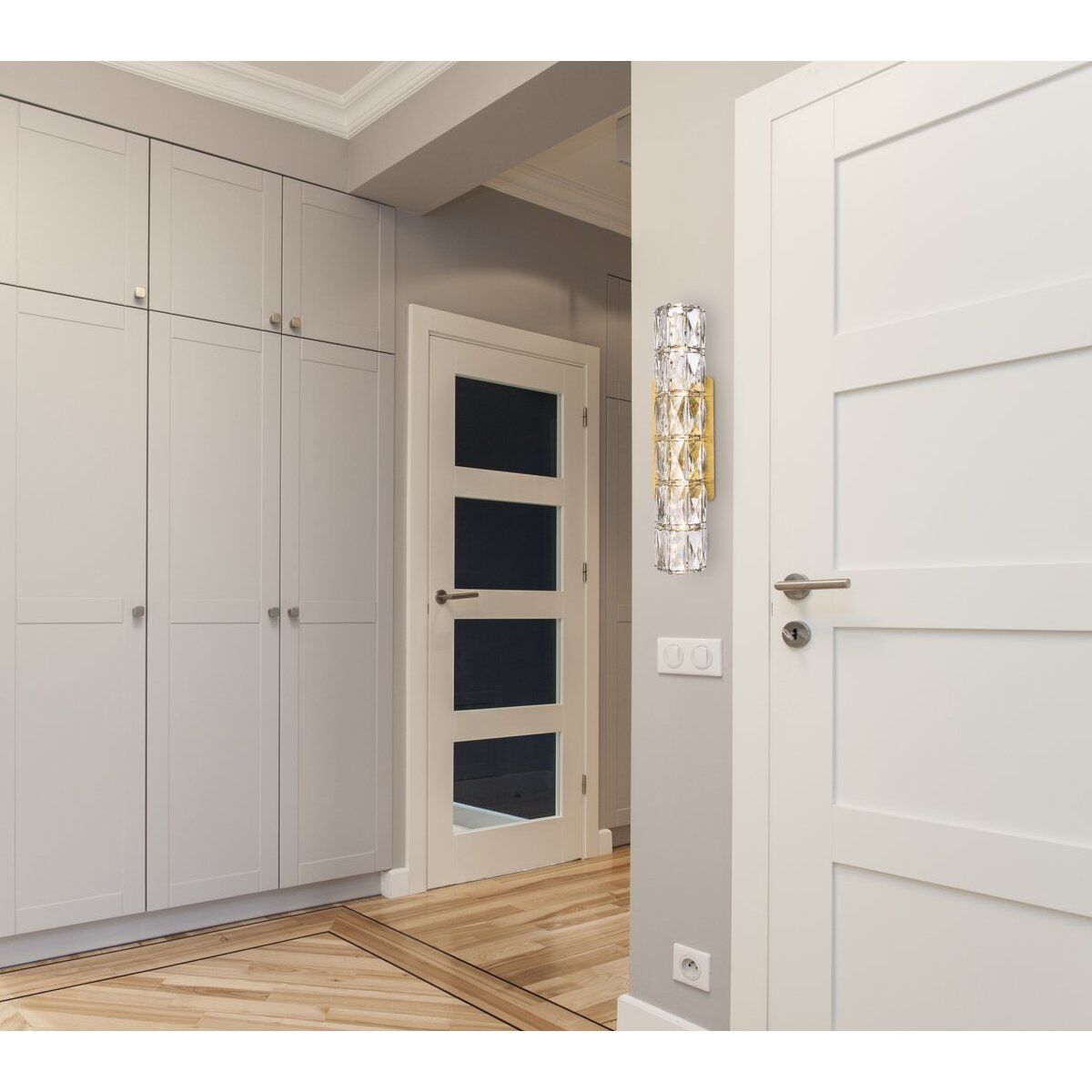 Valetta 1 Light 4 inch Gold Linear Wall Sconce Wall Light