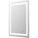 Riven 36 X 27 inch White LED Mirror