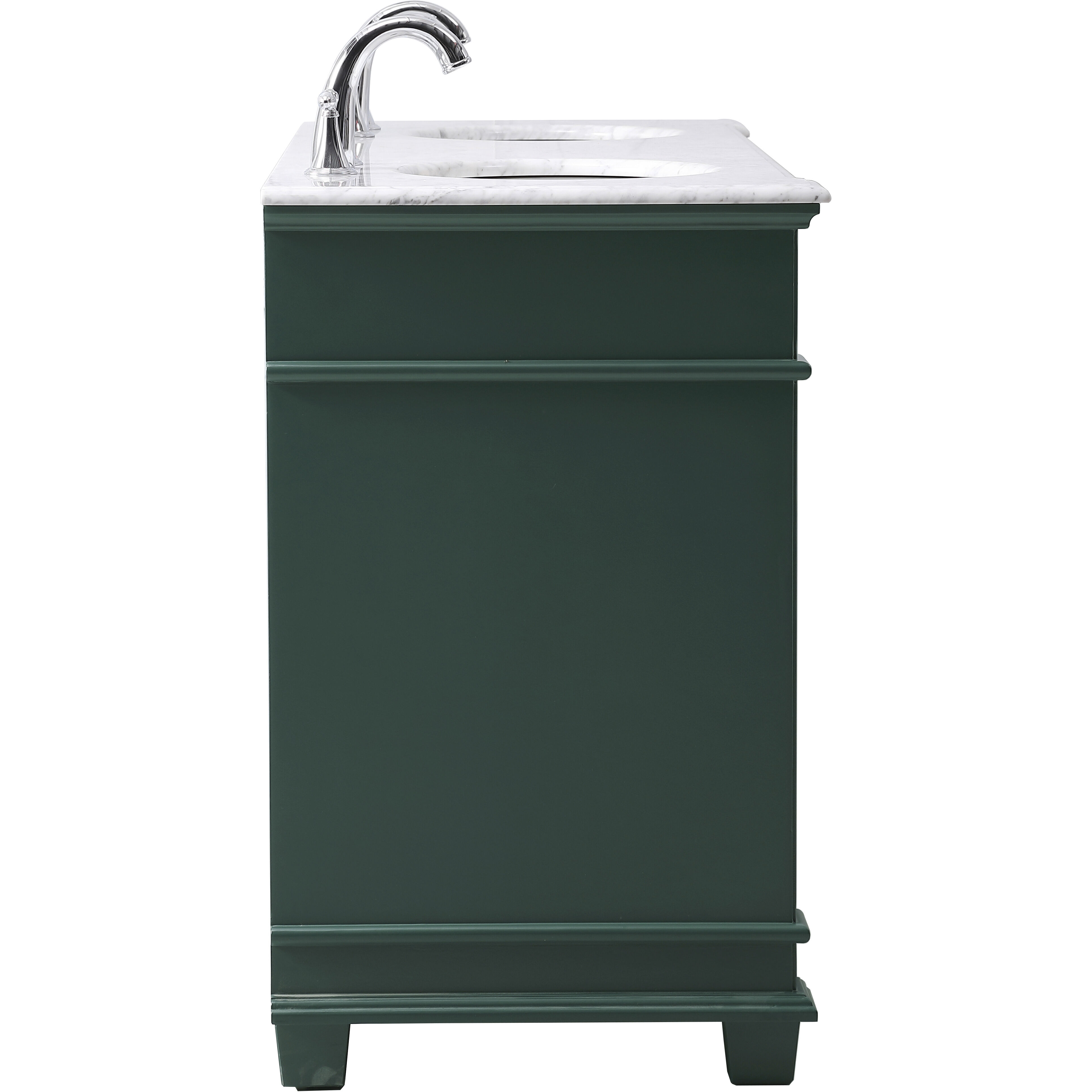 Wesley 60 X 22 X 35 inch Black Vanity Sink Set