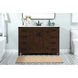 Grant 48 X 19 X 34 inch Expresso Vanity Sink Set