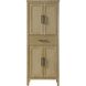 Alina Linen Oak Bathroom Storage Cabinet