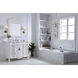 Oakland 84 X 22 X 72 inch Antique White Vanity Sink Set