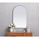 Ayra 36 X 22 inch Silver Mirror