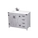 Grant 42 X 19 X 34 inch Grey Vanity Sink Set