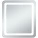 Genesis 30 X 24 inch Glossy White LED Mirror