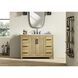 Alina 48 X 34 inch Linen Oak Bathroom Vanity Cabinet
