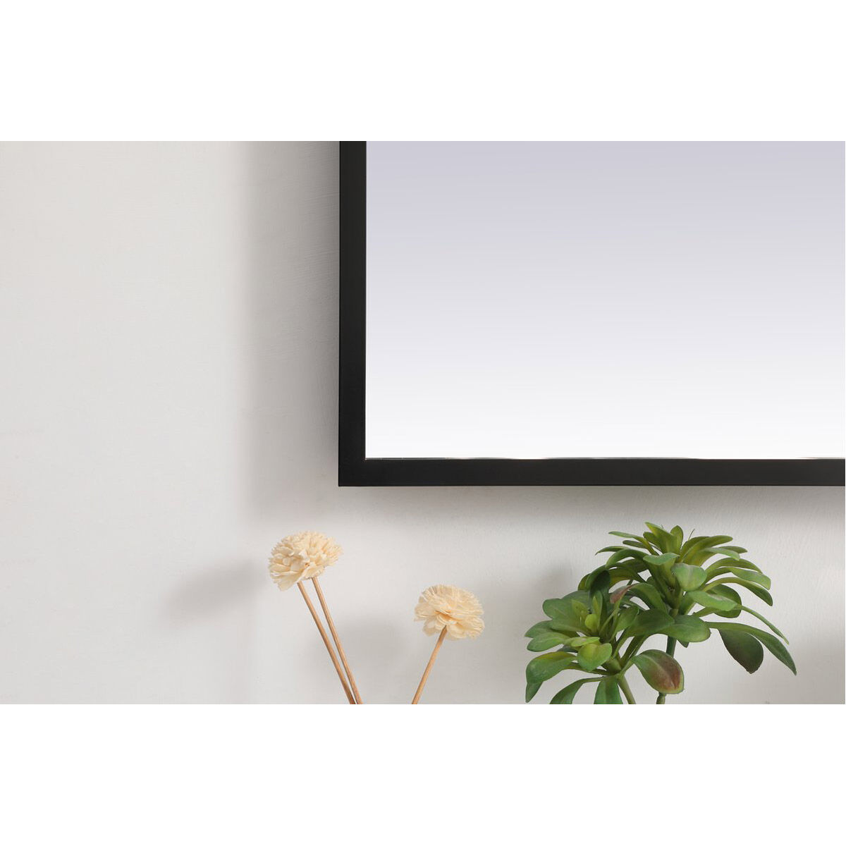 Pier 36 X 27 inch Black LED Mirror