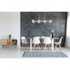 Eren 8 Light 8 inch Chrome Pendant Ceiling Light