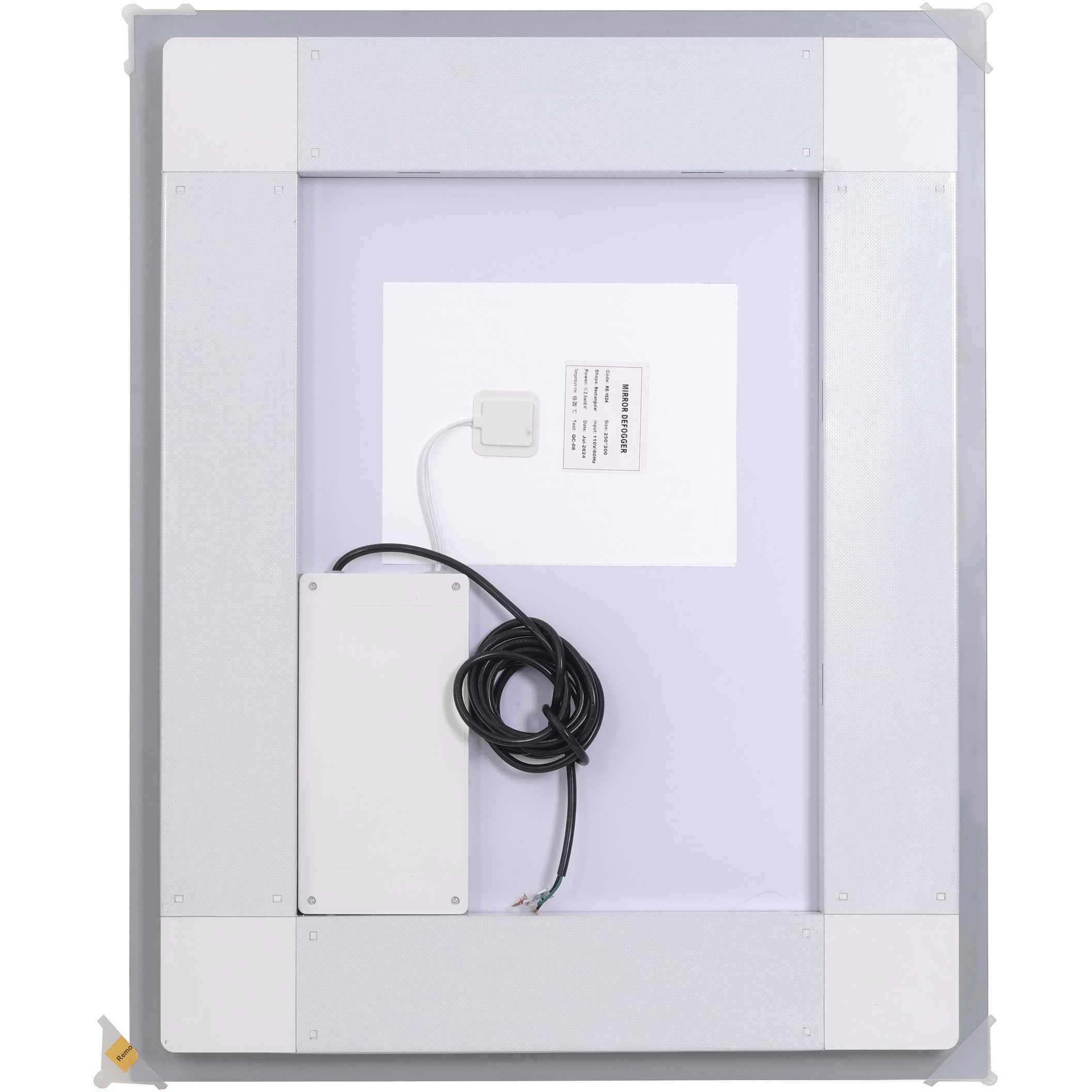 Riven 30 X 24 inch White LED Mirror