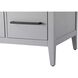 Millie 54 X 35 inch Grey Bathroom Vanity Cabinet