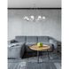 Cadence 9 Light 32 inch Chrome Chandelier Ceiling Light
