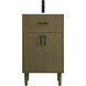 Chandler 20 X 34 inch Chestnut Brown Bathroom Vanity Cabinet