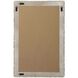 Marlowe 36 X 24 inch Linen White Mirror