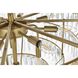 Josephine 13 Light 27.5 inch Satin Gold Chandelier Ceiling Light