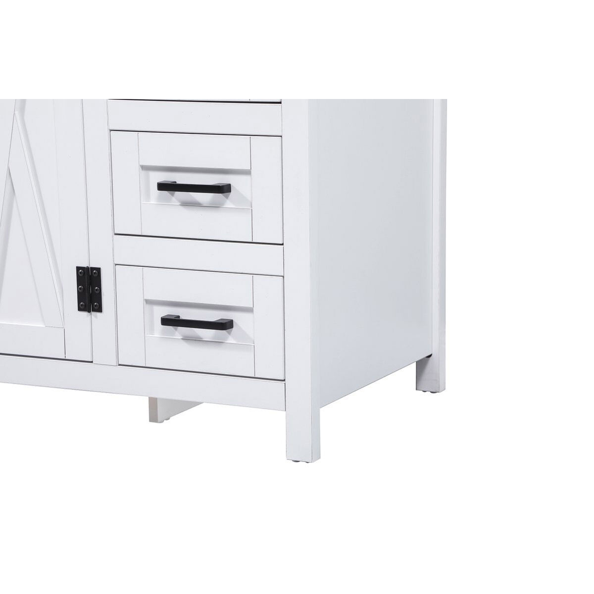 Grant 48 X 19 X 34 inch White Vanity Sink Set in Not Included