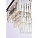 Sydney 13 Light 21.5 inch Matte Black Chandelier Ceiling Light