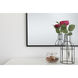 Monet 60 X 36 inch Black Wall Mirror