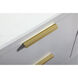 Larkin 42 X 22 X 34 inch Grey Vanity Sink Set