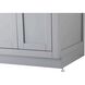 Alden 60 X 35 inch Grey Bathroom Vanity Cabinet