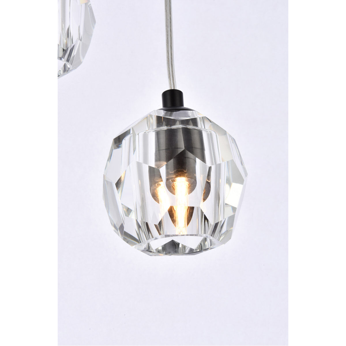 Eren 18 Light 15 inch Black Pendant Ceiling Light