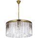 Sydney 8 Light 31.5 inch Satin Gold Chandelier Ceiling Light