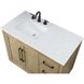 Chase 42 X 34 inch Linen Oak Bathroom Vanity Cabinet