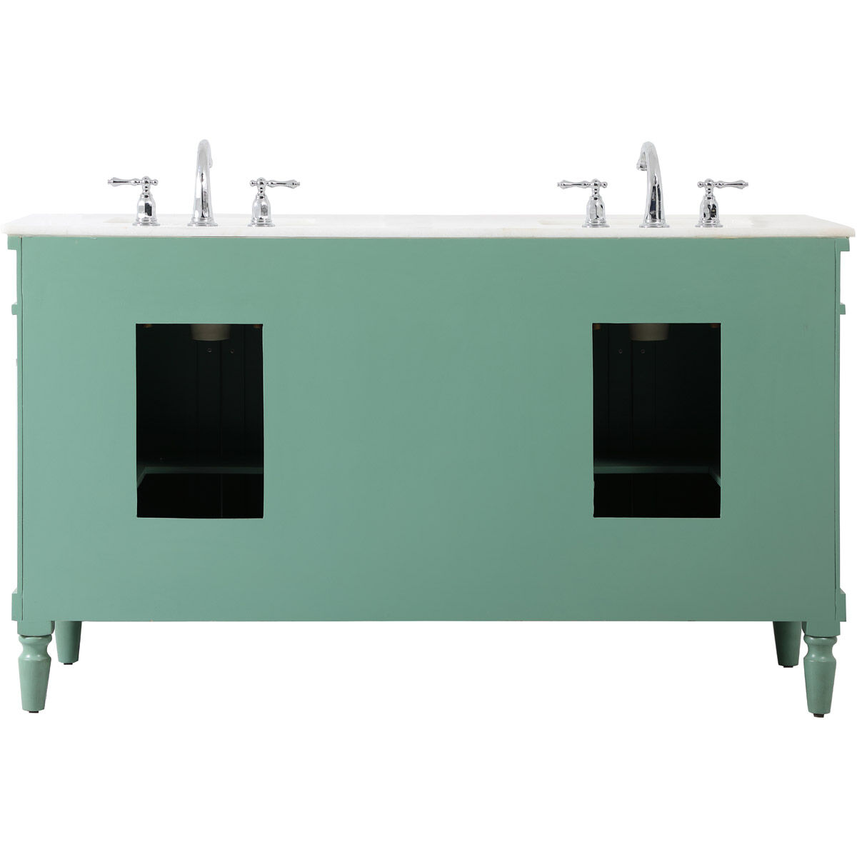Lexington 60 X 22 X 35 inch Vintage Mint Vanity Sink Set