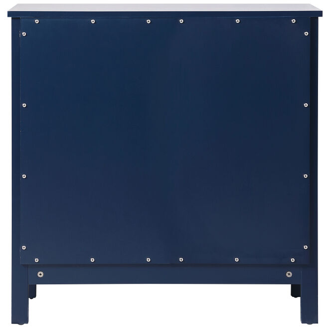 Adian Blue Bathroom Storage Cabinet