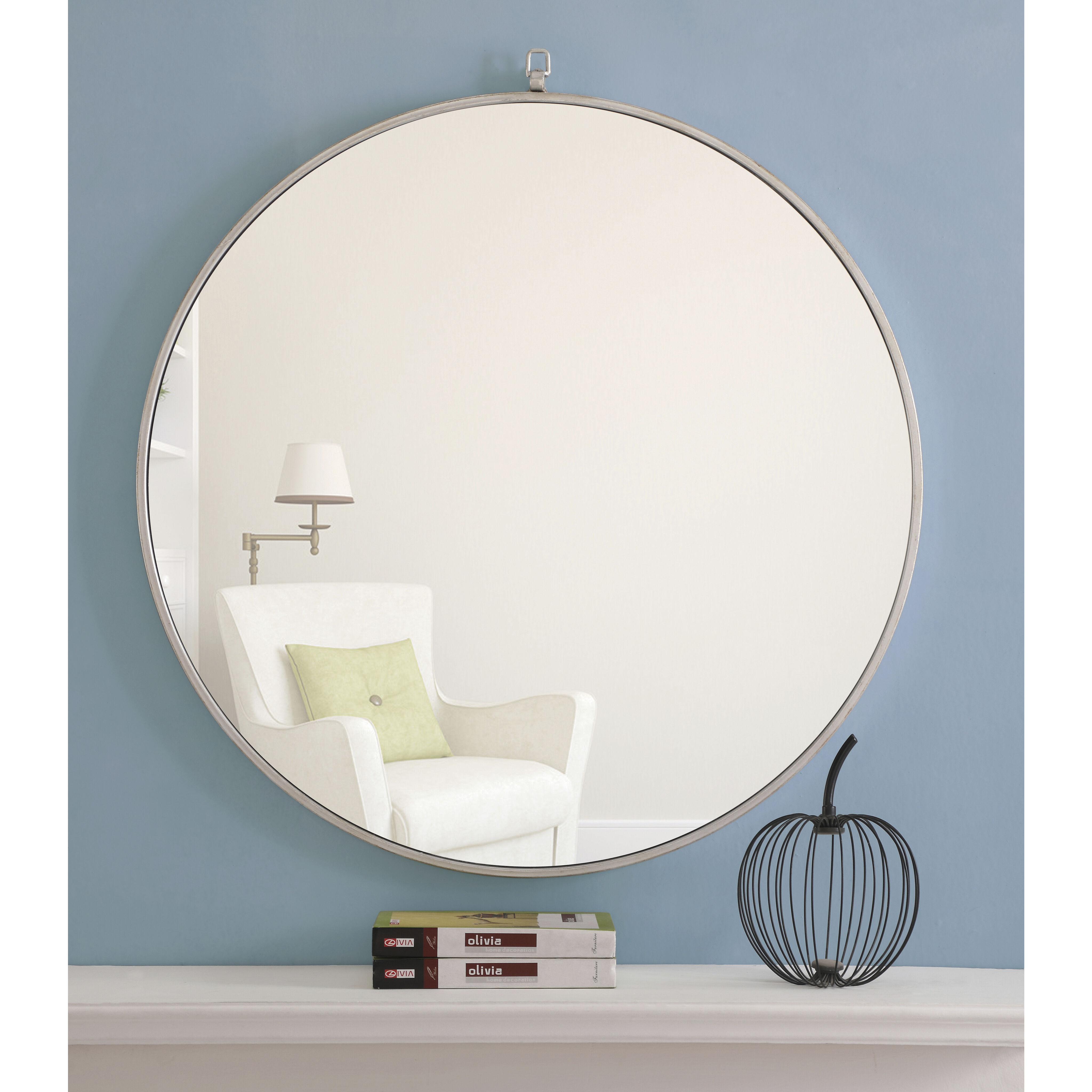 Eternity 32 X 32 inch Silver Wall Mirror