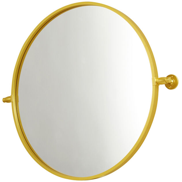 Everly 24 X 24 inch Gold Mirror