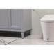 Bennett 72 X 21 X 35 inch Grey Vanity Sink Set